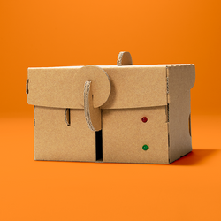 宝箱ダンボール