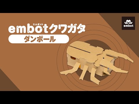 【とっておきダンボール】embotクワガタ