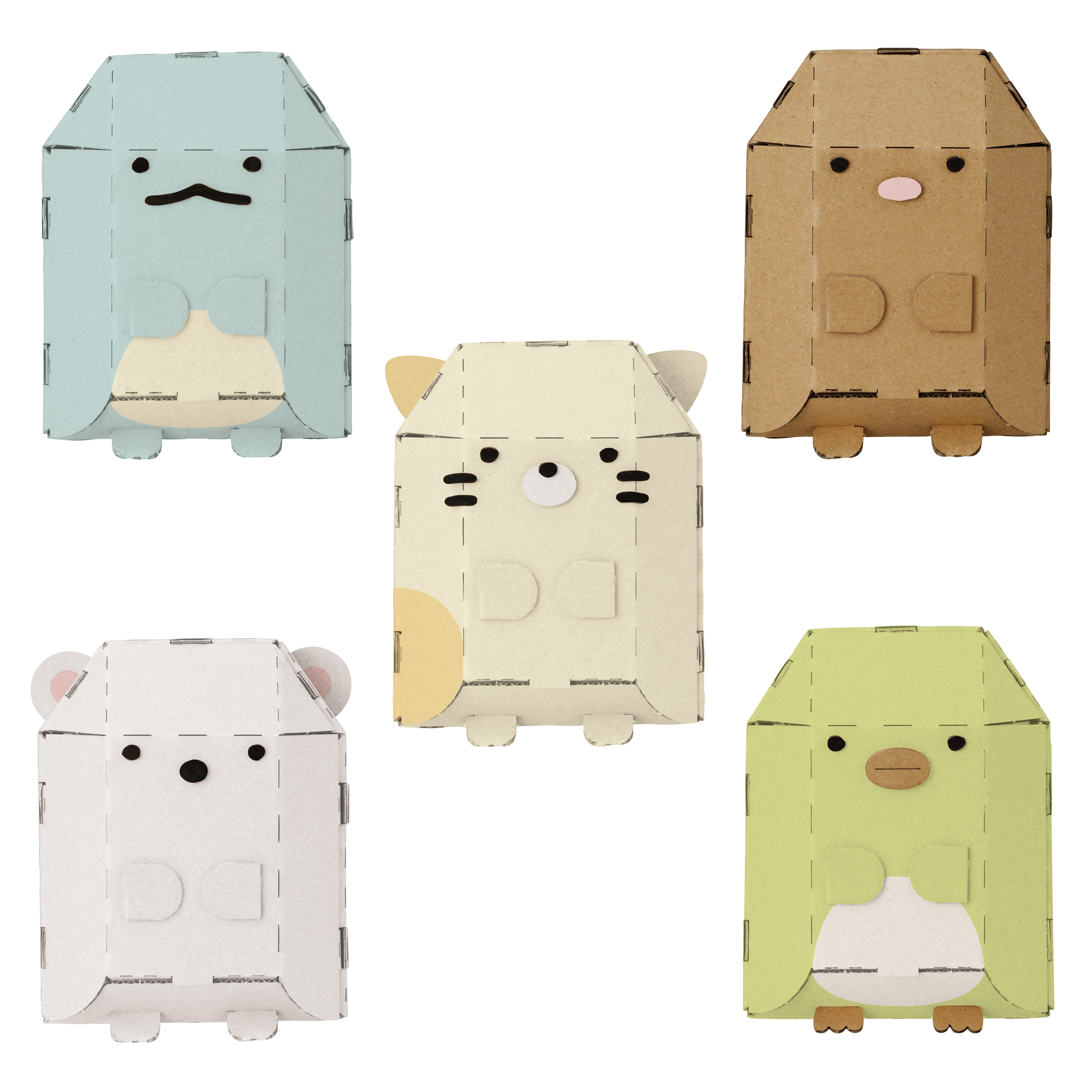 購入特典あり＞すみっコぐらしをつくろう! ダンボールキット – e